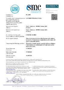 CERTIFICAZIONE DEL SISTEMA DI GESTIONE PER LA PARITÀ DI GENERE